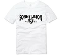 Sonny 'Big Bear' Liston Boxing T Shirt White Man T-Shirt 100% Cotton Sleeve Shirt White
