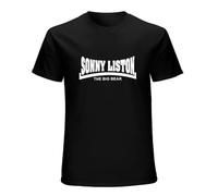 Sonny Liston The Big Bear Retro Boxing Icon Various Mens Men T Shirt Unisex Tee Black