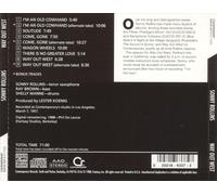 SONNY ROLLINS - WAY OUT WEST NEW CD