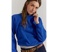 Sonny Sweatshirt at Free People in True Blue, Size: XL - female
