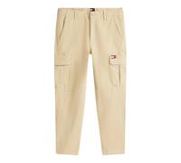 Sonny Tapered Canvas Cargo Trousers - male - Tommy Jeans - Slim-fit Trousers - Beige - W32 L32 - Trousers W32 L32