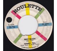 SONNY TIL - shy / first blush 45 rpm single