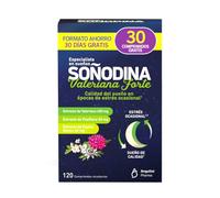 Soñodina Valeriana Forte 120 Tablets - Food supplement based on ingredients of natural origin such as valerian extract - Facilitates the onset of sleep in times of occasional stress