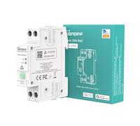 SONOFF Basic DIN Rail (BASIC-1GSP) WiFi Smart Switch for DIN Rail, Matter over WiFi Smart Home Controller, 32A High Load Electrical Panel Switch, Works with Alexa Google Home Home Assistant