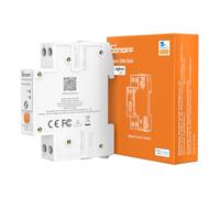 SONOFF Basic DIN Rail (BASIC-ZB1GSP) Zigbee Smart Switch for DIN Rail, Zigbee 3.0 Smart Home Controller with Energy Monitoring, 32A Electrical Panel Switch, Works with Home Assistant Alexa SmartThings