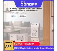 SONOFF BASICR4 WiFi Smart Light Switch eWeLink Remote Control Timing Function