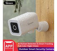 SONOFF CAM-B1P Outdoor Smart Security Camera 2K HD With AI Human Detection IP65 Weatherproof 180° Pan Control Alexa Google Home