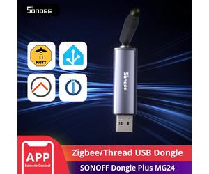 SONOFF Dongle Plus MG24 Zigbee/Thread USB Dongle EFR32MG24 Chip Seamlessly With Multiple Open-source Wide Platforms Zigbee2MQTT Dongle-PMG24