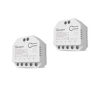 SONOFF DUALR3 Lite Smart Switch Moudle,WiFi Smart Curtain Switch,Dual Relay DIY Curtain, Blinds, Roller Shutter,Two Way Smart Switch,Compatible with Alexa&Google Assistant (2 Pack)