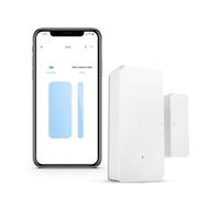 SONOFF DW2 WiFi Wireless Door Window Alarm Sensor with Phone Alerts, No Hub Required, Works with Alexa & Google Home, Low-battery Reminder, 2.4GHz WiFi Connectivity