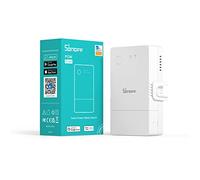 SONOFF Energy Monitor Switch, 16A Smart Real-Time Power Energy Monitor Watt Kwh Analyzer, Overload Protection Power, Works with Alexa (POW Origin)