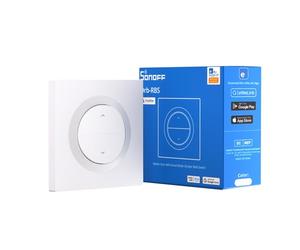 SONOFF Fusion Matter Smart Roller Shutter Switch Orb-RBS(MINI-RBS-E)(MINI-RBS-E) 2.4GHz Wi-Fi Percentage Control Timer and Voice Control Alexa/Google Home/Home Assistant Support Neutral Wire Required