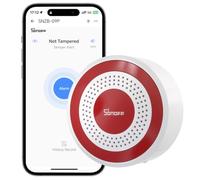 SONOFF indoor Zigbee Siren SNZB-09P | Adjustable volume, multiple built-in sound options, maximum volume 105 decibels, compatible with Home Assistant