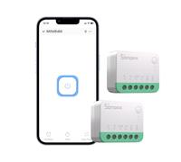 SONOFF Matter Smart Switch，Wifi Mini DIY Module，works with Alexa/Google Home，2 PACK，Neutral Required