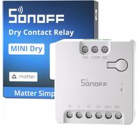 SONOFF MINI-D Matter WiFi Smart Dry Contact Switch 2.4GHz AC/DC White