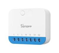 SONOFF MINI DIM Zigbee Dimmer Switch for Dimmable LED/Dimmable Electronic Transformer/Incandescent/Halogen, Zigbee 3.0, Neutral Wire Required, Power Monitoring, Works with Alexa, Google Home, IFTTT