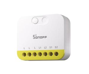 SONOFF MINI DUO-L Zigbee Smart Switch - No Neutral Wire, Zigbee 3.0, Dual Channel, Compact Design, Works with Alexa, Google Home, Hub Required