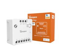 SONOFF MINI-ZBD Zigbee 3.0 Dry Contact Relay, AC/DC Input, Works with Zigbee Hubs, Alexa & Google Home, for Smart Garage Door Controller, Boilers, DC Motors & Solenoid Valves