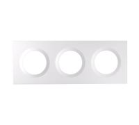 SONOFF Orb-3Gang Wall Switch Frame, EF3G, Compatible with 3-Way Flush-Mounted Boxes, Designed for the SONOFF Fusion Series Wall Switch, 228 mm x 86 mm, White
