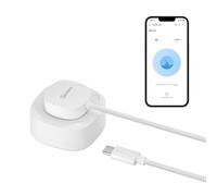 SONOFF SNZB-05P Zigbee Water Leak Sensor with Detection Cable, Wireless Water Leak Detector for Alarm System and Smart Home Automation, Water Sensor Alarm for Kitchen Bathroom Basement