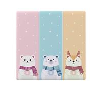 SONOFF Touch Light Switch Cover, T5 WiFi Light Switch Cover Replacement, Smart Switch Panel Cover 3 Gang (T5-3C-86-Cartoon)