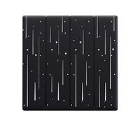 SONOFF Touch Light Switch Cover, T5 WiFi Light Switch Cover Replacement, Smart Switch Panel Cover 4 Gang (T5-4C-86-Star)