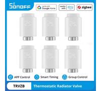 SONOFF TRV Zigbee Thermostatic Radiator Valve TRVZB Smart Temperature Control TRVs Work With Alexa Google Smartthings ZHA MQTT 2PCS TRVZB