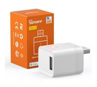 SONOFF ZigBee 3.0 Micro USB Adaptor, Smart USB Switch 5V-22V, Support Fast Charging, Compatible With Alexa, Google Home, Requires ZigBee Hub, ZBMicro