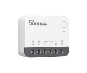 SONOFF ZigBee Mini Smart Switch, Light Switch, 2 Way Control, Compatible with Alexa, Google Home and SONOFF Hub, ZigBee 3.0 Gateway Hub Required, Neutral Wire Required, ZBMINIR2