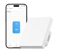 SONOFF Zigbee Smart Light Switch, Requires SONOFF Zigbee Hub, Smart Switch, No Neutral or with Neutral, APP Remote Control, Zigbee Switch ZBM5 80-Type, 1 Gang