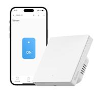 SONOFF Zigbee Smart Light Switch, Requires SONOFF Zigbee Hub, Smart Switch, No Neutral or with Neutral, APP Remote Control, Zigbee Switch ZBM5 86-Type, 1 Gang