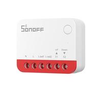 SONOFF Zigbee Smart Roller Shutter Switch, MINI-ZBRBS, Mini Size, Percentage Control, Zigbee Repeater, Alexa/Google Assistant/Home Assistant Support, Neutral Wire Required, 1-Pack
