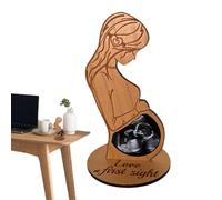 Sonogram Frame - Ultrasonic Photo Frame for Children | Wooden Ultrasound Photo Frames Pregnancy Announcement Frames | Sonogram Photo Frâme for Pregnancy Announcements Inca