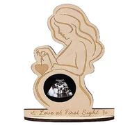 Sonogram Photo Frame, Pregnant Picture Frame, Wooden Photo Frame Sign Sonogram Frames,Modern Sonogram Frames, Keepsake Frames For Pregnancy Announcement, Baby Nursery Decor For Expecting