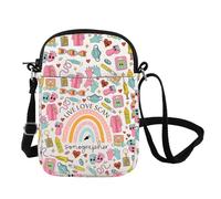 Sonographer Crossbody Bag Live Love Scan Messenger Bag Ultrasound Tech Shoulder Bag Radiologist Gift (Sonographer UK)