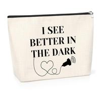 Sonographer Gifts Sonography Tech Cosmetic Bag Sonography Tech Ultrasound Technician Gift Radiology Student Gift Makeup Zipper Pouch Bag for Women Girls Sonographer Thank You Presents