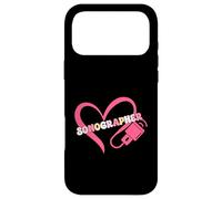 Sonographer Heart Ultrasound Medical Imaging Technician Case for iPhone 17 Pro Max