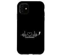Sonographer Heartbeat Line Ultrasound Medical Imaging Case for iPhone 11