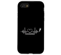 Sonographer Heartbeat Line Ultrasound Medical Imaging Case for iPhone SE (2020) / 7/8