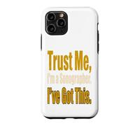 Sonographer Humor Trust Me I’m On Medical Tech Case for iPhone 11 Pro