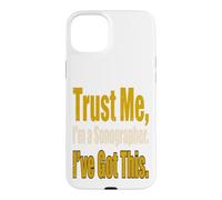 Sonographer Humor Trust Me I’m On Medical Tech Case for iPhone 15 Plus
