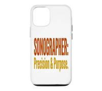 Sonographer Precision Humor Medical Imaging Professional Case for iPhone 12/12 Pro