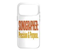 Sonographer Precision Humor Medical Imaging Professional Case for iPhone 17 Pro Max