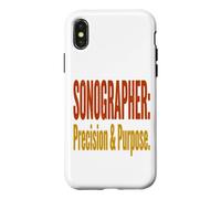 Sonographer Precision Humor Medical Imaging Professional Case for iPhone X/XS