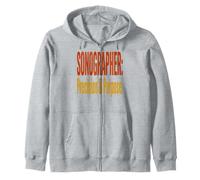 Sonographer Precision Humor Medical Imaging Professional Zip Hoodie