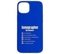 Sonographer Q & A T-Shirt Case for iPhone 15 Plus