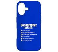 Sonographer Q & A T-Shirt Case for iPhone 17