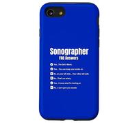 Sonographer Q & A T-Shirt Case for iPhone SE (2020) / 7/8