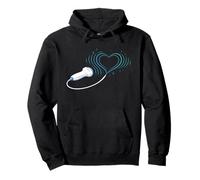 Sonographer Ultrasound Tech Heart Probe Love Scanner Pullover Hoodie