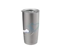 Sonographer Ultrasound Tech Heart Probe Love Scanner Stainless Steel Insulated Tumbler